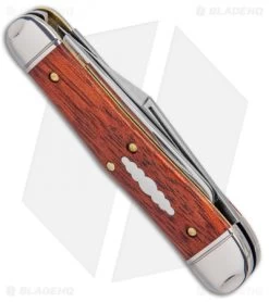 GEC #29 Northfield UN-X-LD Stockyard Whittler Pocket Knife Blood Wood 291319 -Knives Shop GEC 29 Northfield UN X LD Stockyard Whittler Blood Wood 291319 BHQ 101392 jr side