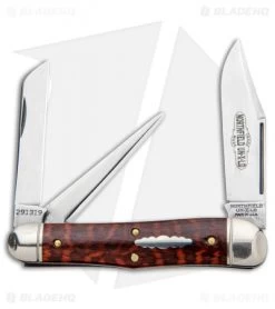 GEC #29 Tidioute Cutlery Stockyard Whittler Pocket Knife Snakewood 291319