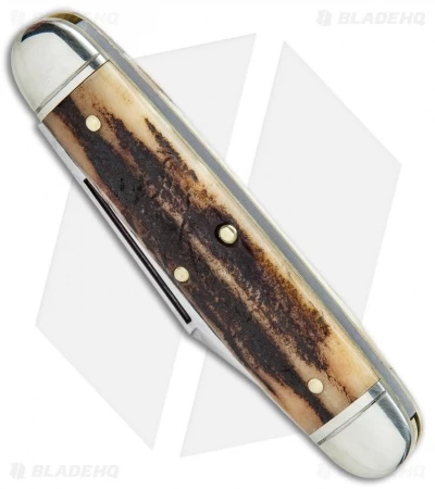 GEC #35 Northfield UN-X-LD Churchill Pocket Knife 3.75" Sambar Stag 351217 4 GEC #35 Northfield UN-X-LD Churchill Pocket Knife 3.75" Sambar Stag 351217 - Image 2