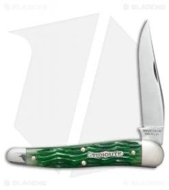 GEC #38 Tidioute Cutlery 38 Special Pocket Knife 3.8" Tractor Green Bone 381117