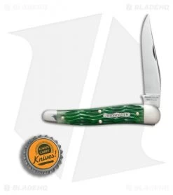 GEC #38 Tidioute Cutlery 38 Special Pocket Knife 3.8" Tractor Green Bone 381117 -Knives Shop GEC 38 Tidioute Cutlery 38 special tractor green bone BHQ 82174 er bottlecap