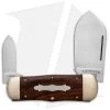 GEC #46 Tidioute Cutlery Whaler Pocket Knife 4.3" Desert Ironwood 462218 -Knives Shop GEC 46 Tidioute Cutlery Whaler Desert Ironwood BHQ 84591 er