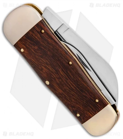 GEC #46 Tidioute Cutlery Whaler Pocket Knife 4.3" Desert Ironwood 462218 4 GEC #46 Tidioute Cutlery Whaler Pocket Knife 4.3" Desert Ironwood 462218 - Image 2