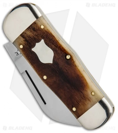 GEC #46 Tidioute Cutlery Whaler Pocket Knife 4.3" Muscle Bone 462218 4 GEC #46 Tidioute Cutlery Whaler Pocket Knife 4.3" Muscle Bone 462218 - Image 2