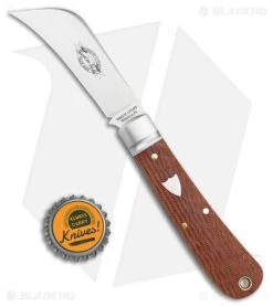 GEC #47 Harvester Pocket Knife Natural Micarta (3.10" Satin) 47P123 9 GEC #47 Harvester Pocket Knife Natural Micarta (3.10" Satin) 47P123 -Knives Shop GEC 47 Harvester Natural Micarta BHQ 179556 jr bottlecap