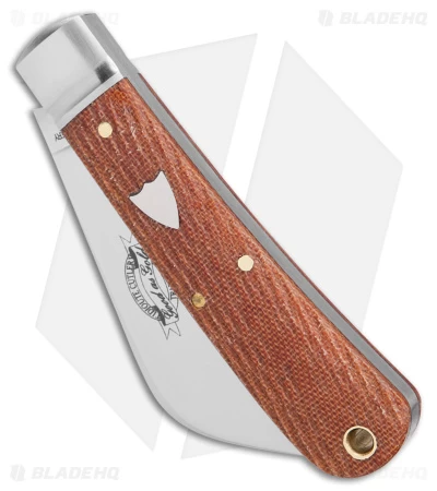 GEC #47 Harvester Pocket Knife Natural Micarta (3.10" Satin) 47P123 4 GEC #47 Harvester Pocket Knife Natural Micarta (3.10" Satin) 47P123 - Image 2