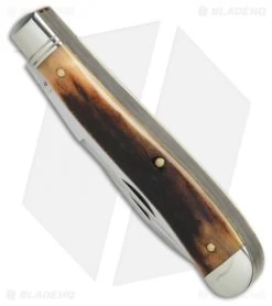 GEC #48 Northfield UN-X-LD Pocket Knife 3.8" Sambar Stag 488217 8 GEC #48 Northfield UN-X-LD Pocket Knife 3.8" Sambar Stag 488217 -Knives Shop GEC 48 Northfield UN X LD sambar stag BHQ 82177 er spine