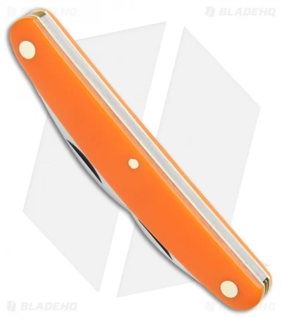 GEC #62 Farm And Field 3.875" Pocket Carver Knife Orange Delrin 4 GEC #62 Farm And Field 3.875" Pocket Carver Knife Orange Delrin - Image 2