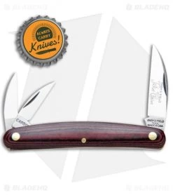 GEC #62 Farm And Field Pocket Carver Red/Black Linen Micarta -Knives Shop GEC 62 Farm and Field Pocket Carver Red Black Linen Micarta BHQ 110892 jr bottlecap