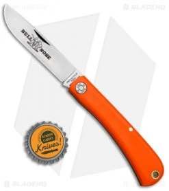 GEC #71 Farm & Field Bull Nose Slip Joint Orange Delrin (3.1" Satin) 715118 9 GEC #71 Farm & Field Bull Nose Slip Joint Orange Delrin (3.1" Satin) 715118 -Knives Shop GEC 71 Farm and Field Bull Nose SJ Orange Delrin Satin 715118 BHQ 84172 jr bottlecap