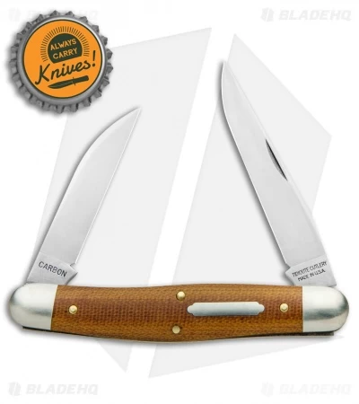 GEC #82 Tidioute Cutlery Dixie Stockman Pocket Knife 4.1" Nat Micarta 828218 6 GEC #82 Tidioute Cutlery Dixie Stockman Pocket Knife 4.1" Nat Micarta 828218 - Image 4