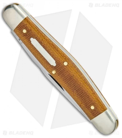 GEC #82 Tidioute Cutlery Dixie Stockman Pocket Knife 4.1" Nat Micarta 828218 4 GEC #82 Tidioute Cutlery Dixie Stockman Pocket Knife 4.1" Nat Micarta 828218 - Image 2