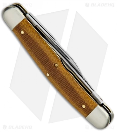 GEC #82 Tidioute Cutlery Dixie Stockman Pocket Knife 4.1" Nat Micarta 828318 5 GEC #82 Tidioute Cutlery Dixie Stockman Pocket Knife 4.1" Nat Micarta 828318 - Image 3