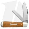 GEC #86 Tidioute Cutlery Oil Field Jack Pocket Knife Natural Micarta 861219 -Knives Shop GEC 86 Tidioute Cutlery Oil Field Jack Natural Micarta 861219 BHQ 103732 jr