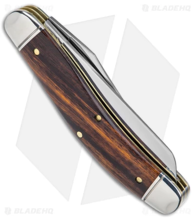 GEC #88 Tidioute Bayou Trapper Knife Desert Ironwood Keyhole (3" Satin) 5 GEC #88 Tidioute Bayou Trapper Knife Desert Ironwood Keyhole (3" Satin) - Image 3