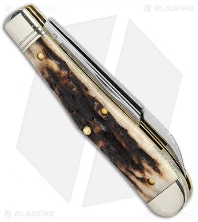 GEC #92 Northfield UN-X-LD Eureka Jack Pocket Knife Sambar Stag 922219 5 GEC #92 Northfield UN-X-LD Eureka Jack Pocket Knife Sambar Stag 922219 - Image 3