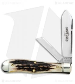 GEC #92 Northfield UN-X-LD Eureka Jack Pocket Knife Sambar Stag *Store Model