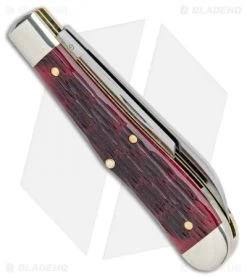 GEC #92 Tidioute Cutlery Eureka Jack Pocket Knife Elderberry Jigged 922219 -Knives Shop GEC 92 Tidioute Cutlery Eureka Jack Pocket Elderberry Jigged 922219 BHQ 102168 jr side