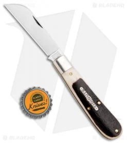 GEC #93 Tidioute Cutlery Ram's Foot Pocket Knife 3.8" Oily Creek Bone 933119 -Knives Shop GEC 93 Tidioute Cutlery Rams Foot Oily Creek Bone 933119 BHQ 99570 jr bottlecap