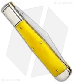 GEC #97 Northfield UN-X-LD Allegheny Yellow Rose Folding Knife 976119 -Knives Shop GEC 97 Northfield UN X LD Allegheny Yellow Rose 976119 BHQ 97216 jr side