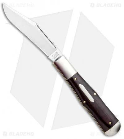GEC #97 Tidioute Cutlery Pocket Knife 4.6" Maroon Micarta 3 GEC #97 Tidioute Cutlery Pocket Knife 4.6" Maroon Micarta
