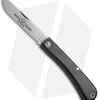 GEC #71 Farm & Field Bull Nose Slip Joint Work Knife Black Micarta (3.1" Satin) -Knives Shop GEC Farm Field Bull Nose Black Micarta 715117 BHQ 67379 jr
