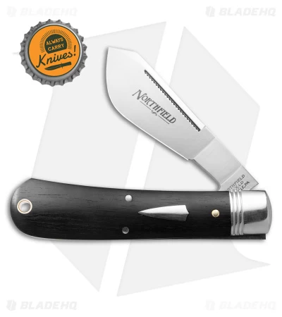 GEC Northfield 96 UN-X-LD Pocket Knife Gabon Ebony (3" Satin) 6 GEC Northfield 96 UN-X-LD Pocket Knife Gabon Ebony (3" Satin) - Image 4