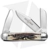 GEC #66 Northfield UN-X-LD Stockman Pocket Knife 3.3" Sambar Stag 661317 -Knives Shop GEC Northfield Stockman Sambar Stag UN X LD GEC661317S BHQ 74209 jr