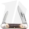 GEC Northfield UN-X-LD Cutlery White Owl 3.25" Pocket Knife Sambar Stag