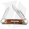 GEC Northfield UN-X-LD Cutlery White Owl 3.25" Pocket Knife Cowhide Jigged Bone