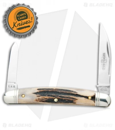 GEC Northfield UN-X-LD Easy Pocket Congress Knife 3.75" Sambar Stag 6 GEC Northfield UN-X-LD Easy Pocket Congress Knife 3.75" Sambar Stag - Image 4