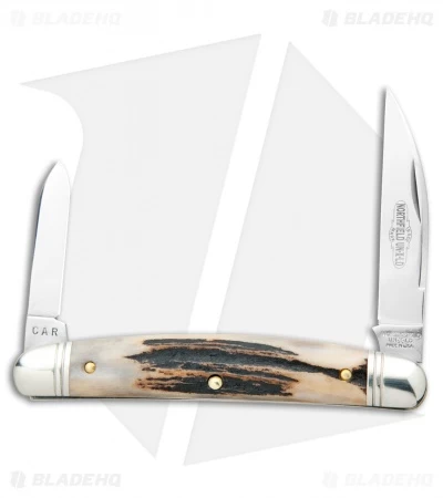 GEC Northfield UN-X-LD Easy Pocket Congress Knife 3.75" Sambar Stag 3 GEC Northfield UN-X-LD Easy Pocket Congress Knife 3.75" Sambar Stag