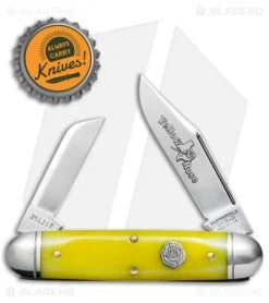 GEC #35 Northfield UN-X-LD Yellow Rose Pocket Knife 3.3" Yellow Bone 351217 -Knives Shop GEC Northfield Yellow Rose Yellow Bone UN X LD GEC351217Y BHQ 77134 jr bottlecap