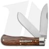 GEC Slip Joint Knife Mexican Bocote Wood (3" Satin) 735221 -Knives Shop GEC SJ Mexican Bocote Wood Satin BHQ 136177 jr