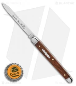 GEC Stainless Fruit Knife Stablilized Antique Chestnut Wood (3" Mirror) -Knives Shop GEC Stainless Fruit Knife Apples and Chestnut Wood 3 Mirror BHQ 125431 LS Bottlecap