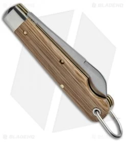 GEC #15 Tidioute Beer Scout Knife Club 3.5" Beer Barrel Oak -Knives Shop GEC Tidioute Beer Scout Club Beer Barrel Oak 153216CL BHQ 51175 jr side