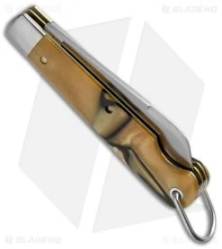 GEC #15 Tidioute Beer Scout Knife Club 3.5" Yellow Acrylic 153216CL 7 GEC #15 Tidioute Beer Scout Knife Club 3.5" Yellow Acrylic 153216CL -Knives Shop GEC Tidioute Beer Scout Yellow Acrylic 153216CL BHQ 50495 jr side