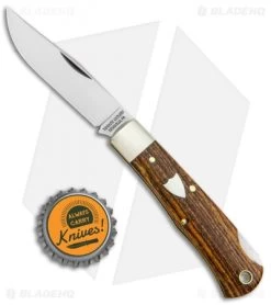 GEC Tidioute Cutlery #83 Tascosa Lockback Knife - Mexican Bocote -Knives Shop GEC Tidioute Cutlery 1095 Carbon Steel Mexican Bocote 831121LB BHQ 131475 jr bottlecap