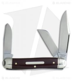 GEC #66 Northfield UN-X-LD Calf Roper Pocket Knife 3.3" Gabon Ebony 661317