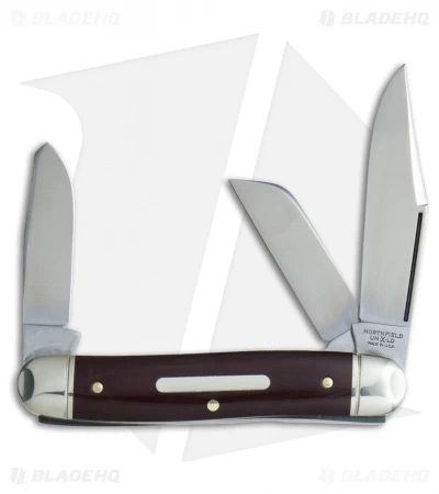 GEC #66 Northfield UN-X-LD Calf Roper Pocket Knife 3.3" Gabon Ebony 661317 3 GEC #66 Northfield UN-X-LD Calf Roper Pocket Knife 3.3" Gabon Ebony 661317