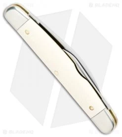 GEC Tidioute Cutlery Easy Pocket Congress Knife 3.75" Unicorn Ivory Acrylic -Knives Shop GEC Tidioute Cutlery Easy Pocket Congress Unicorn Ivory Acrylic BHQ 107710 jr side