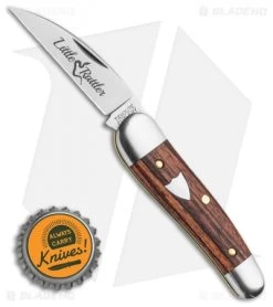 GEC Tidioute Cutlery Little Rattler Pocket Knife Kingwood (2.00" Satin) -Knives Shop GEC Tidioute Cutlery Little Rattler Traditional Pocket Knife Kingwood BHQ 118538 LS Bottlecap