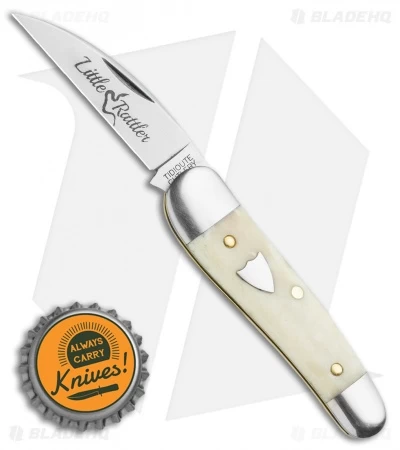 GEC Tidioute Cutlery Little Rattler Traditional Pocket Knife Smooth White Bone 6 GEC Tidioute Cutlery Little Rattler Traditional Pocket Knife Smooth White Bone - Image 4