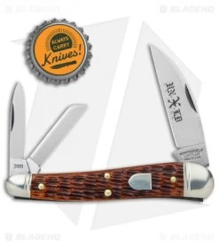 GEC Tidioute Cutlery Pocket Knife Burnt Orange Jigged Bone (2.37") 380321 -Knives Shop GEC Tidioute Cutlery Pocket Knife Burnt Orange Jigged Bone 380321 BHQ 124618 jr bottlecap