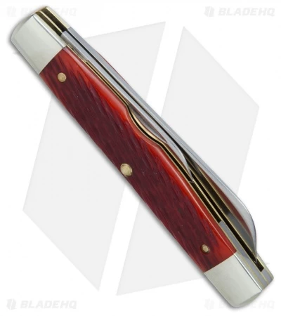 GEC #13 Tidioute Cutlery Speaker Jack Pocket Knife 3.6" Rust Red Jig Bone 133217 4 GEC #13 Tidioute Cutlery Speaker Jack Pocket Knife 3.6" Rust Red Jig Bone 133217 - Image 2