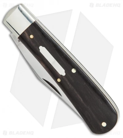 GEC #74 Tidioute Stallion Pocket Knife 4.0" Gabon Ebony Wood 4 GEC #74 Tidioute Stallion Pocket Knife 4.0" Gabon Ebony Wood - Image 2