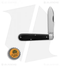 GEC #15 Tidoute Huckleberry Boy's Knife 3.375" Gabon Ebony Wood 152118 -Knives Shop Great Eastern Cutlery Tidioute Gabon Ebony Wood BHQ 85563 er bottlecap