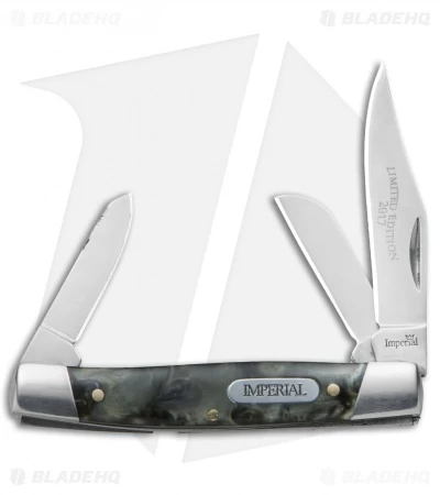 Imperial Limited Edition 2017 Stockman Knife 3.25" Marble Acrylic IMP17-16CP 3 Imperial Limited Edition 2017 Stockman Knife 3.25" Marble Acrylic IMP17-16CP