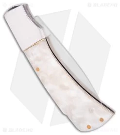 Imperial Schrade Lockback Knife Cracked Ice (2.5" Satin) 8 Imperial Schrade Lockback Knife Cracked Ice (2.5" Satin) -Knives Shop Imperial Schrade LB Cracked Ice BHQ 54940 jr side