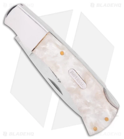 Imperial Schrade Lockback Knife Cracked Ice (2.5" Satin) 4 Imperial Schrade Lockback Knife Cracked Ice (2.5" Satin) - Image 2